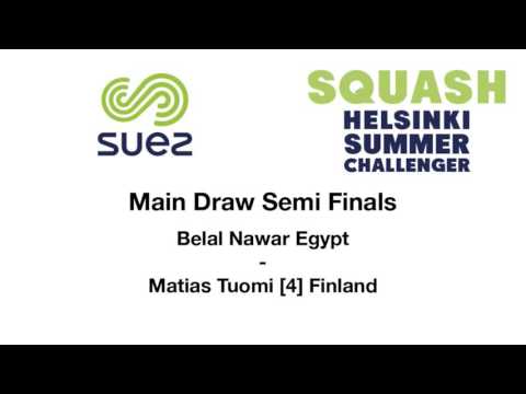 SUEZ Helsinki Belal Nawar EGY   Matias Tuomi FIN