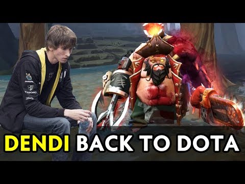 Dendi back to Dota after 14 days rest — No Dendi's Pudge set No win