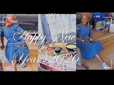First Vlog 2026 : Happy new year 🎉 ✨️/ Let's spend the festive season together/Rural makoti/EC 