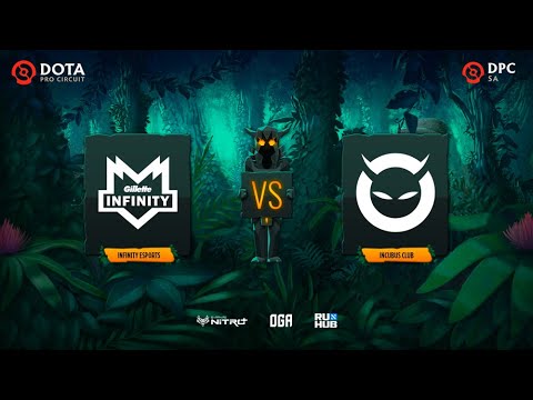 Infinity Esports vs Incubus Club, OGA DPC SA Regional League S1, bo3, game 1 [Lex & 4ce]