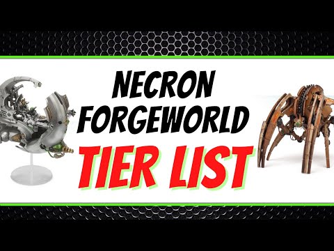 Necrons Forgeworld Tier List - Review / Tactics - Warhammer 40k - 9th Edition