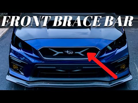 Subaru STI Front Chassis Brace Install | LWRCLSSGARAGE