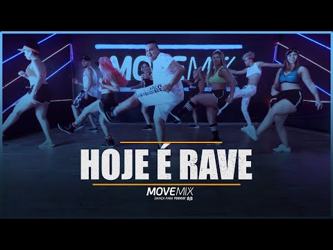 HOJE É RAVE-Barbara Labres e MC WM (Coreografia Move mix )