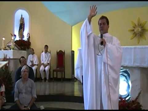 Frei Rogério fala da ressurreição de Jesus Cristo em Homilia