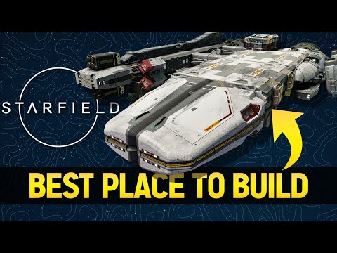 Best Place to Build Ships in Starfield! | How to Glitch Parts and Other Building Tips