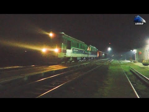 Fluieroasa 60-0003-3 Whistle Loko & LDE2100 60-1394-5 in Action in Gara Bratca Station - 05 Dec 2020