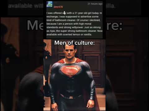 Men of culture #meme #viralvideo #trending #funnymemes #superman