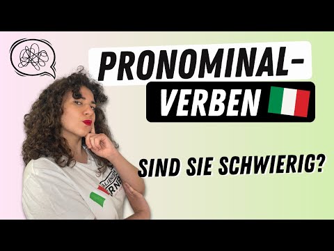 Pronominalverben im Italienischen mit CI und NE (Italienisch Mittelstufe)