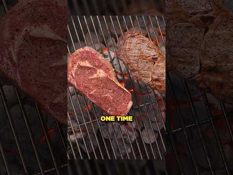 How many times should you flip a steak? 🥩 🔥