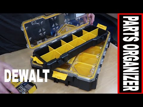 DEWALT DEEP PRO SMALL PARTS ORGANIZER- 10 COMPARTMENT- TOOL REVIEW TUESDAY