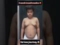 Fat Loss Journey Natural Shorts Youtubeshorts
