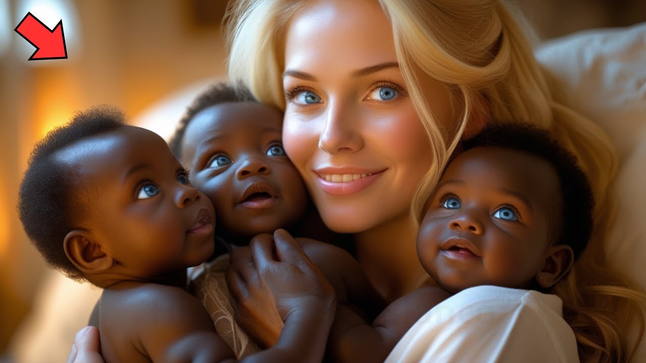 Mujer Rica Adopta a Trillizos Negros… 25 Años Después, un Secreto Impactante Sale a la Luz