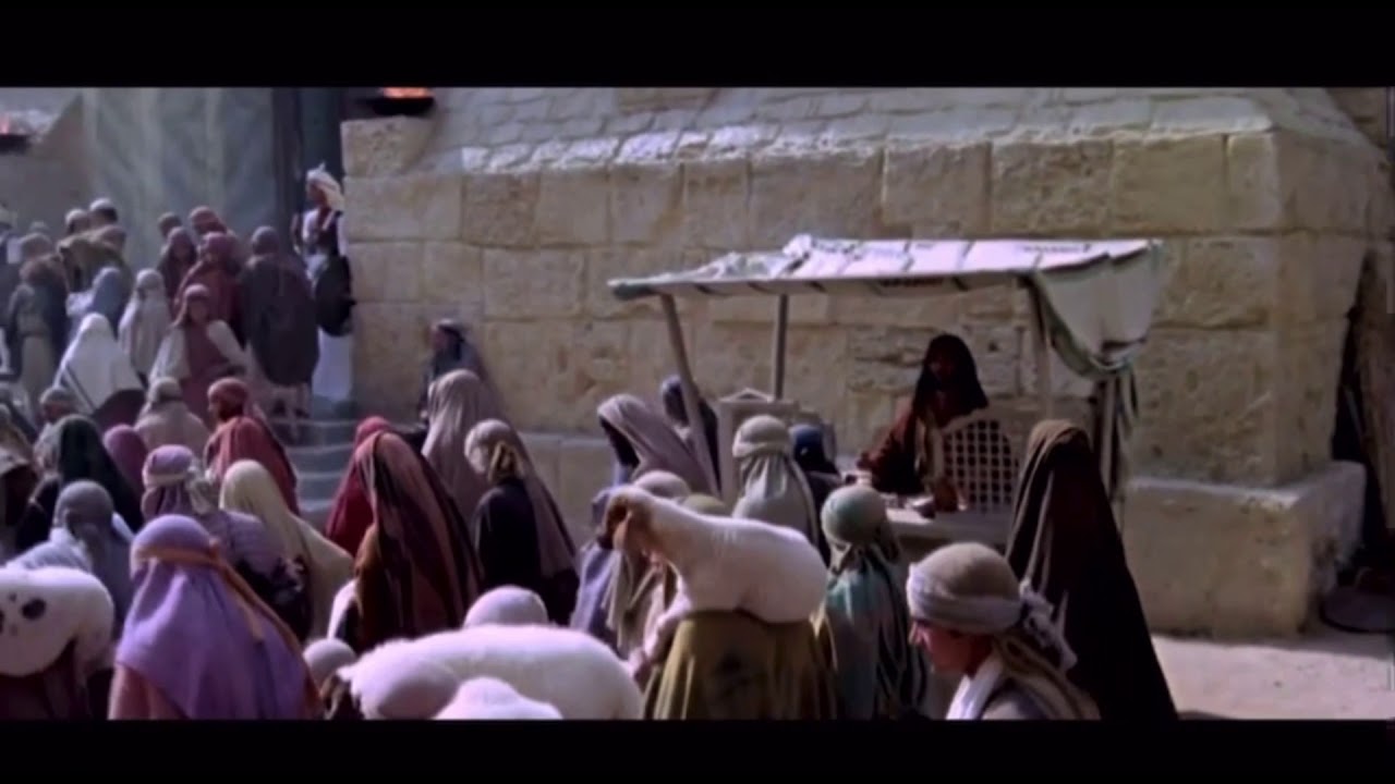 Cena do 5º mistério gozoso: A perda e encontro de Jesus no templo