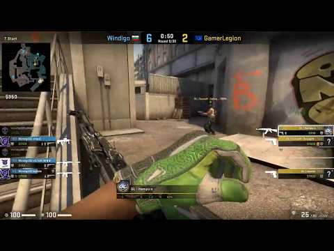 ESports - CS:GO, Windigo vs GamerLegion, LOOT.BET Season 2 (5th of April 2019), Overpass - Map 2