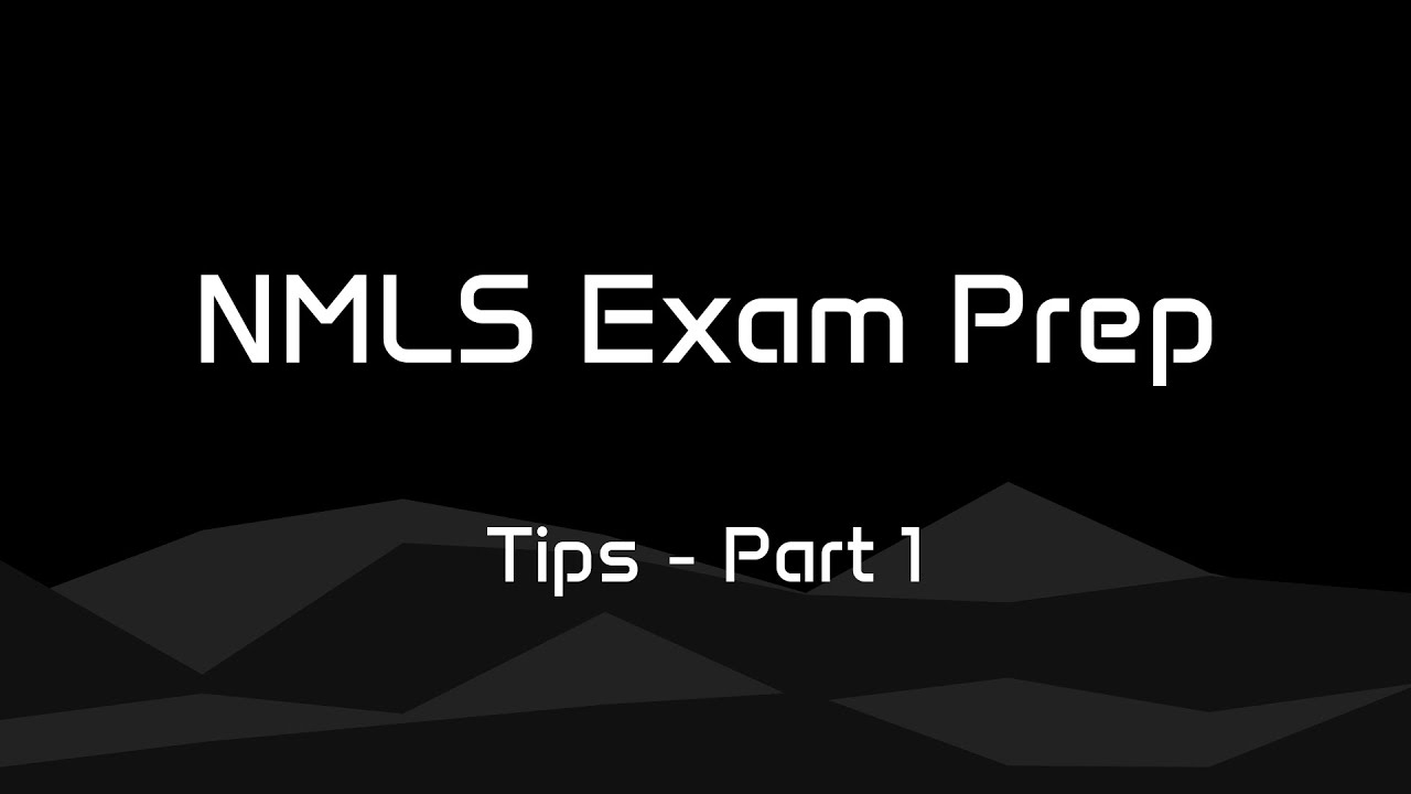 NMLS Exam 2026 - Cheat sheets, What to lookout in each question