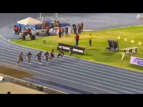 KISHANE THOMPSON STORMS TO AN ASTONISHING 9.77S, WORLD LEAD‼️‼️‼️‼️‼️