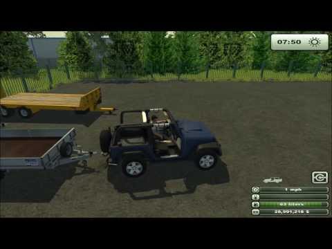 Mod for Farming Simulator 2013 Jeep Wrangler v 1 0 REVIEW