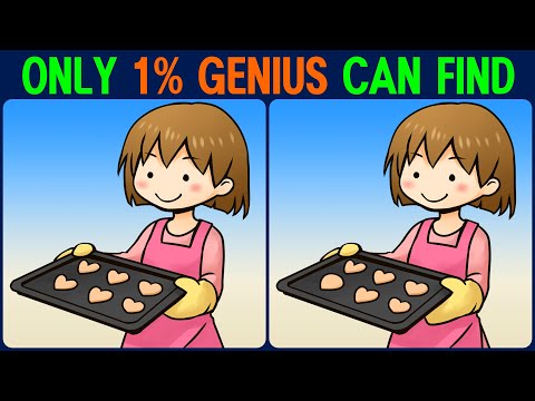 Brain exercise quiz! Find the difference │ Exciting concentration time!