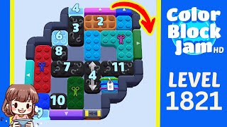Soluzione del Livello 1821 di Color Block Jam