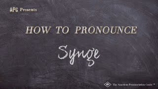Download lagu How to Pronounce Synge (Real Life Examples!) mp3
