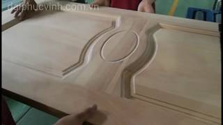 Máy Chà Nhám Chổi Thùng Xả Lót Cánh Cửa | Máy Chà Nhám Thùng | Đại Phúc Vinh CNC