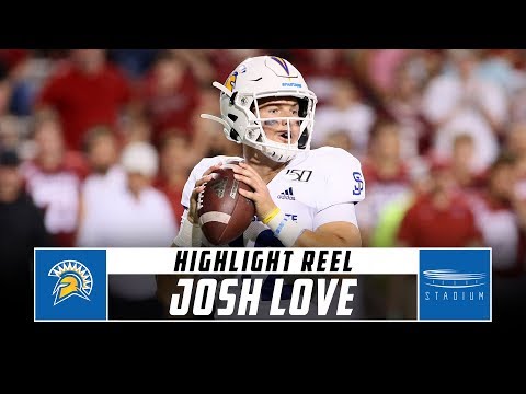 San Jose State QB Josh Love Highlight Reel - 2019 Season | Stadium
