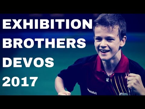 DEVOS Robin - DEVOS Laurens EXHIBITION 2017 - 40 Years TTC Antonius Tafeltennis