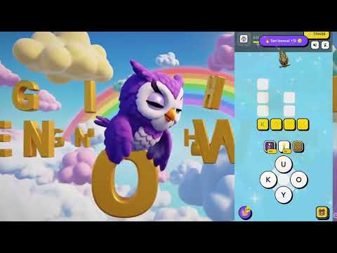 Kelimania: Owl Word Puzzle