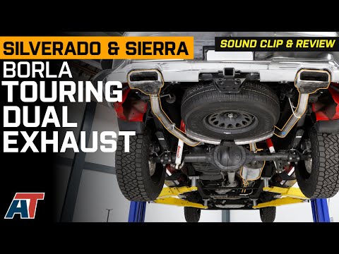 2019-2024 5.3L Silverado & Sierra Borla Touring Dual Exhaust System Review & Sound Clip