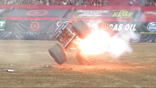 Wild Side INSANE Freestyle - Monster Jam Glendale 10/5/2024 - Zack Garner