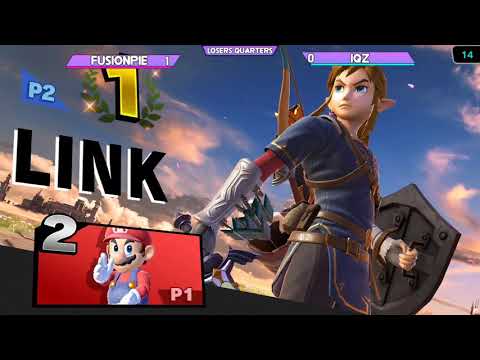 Calculated Mashing #37 Losers Quarters - FusionPie (Link) VS iQz (Mario)
