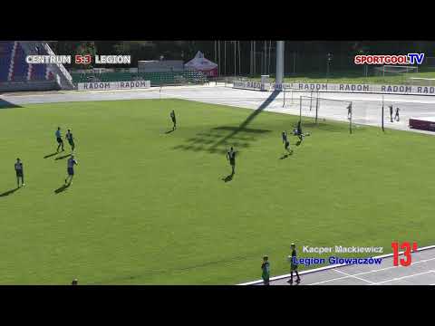 Bramka Centrum Radom   Legion Głowaczów  Kacper Mackiewicz  13' Legion