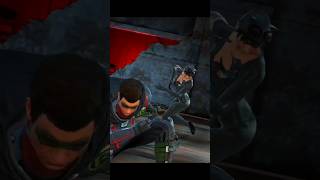 Robin vs Catwoman ⚡ fight gaming video #dc #shorts #viral