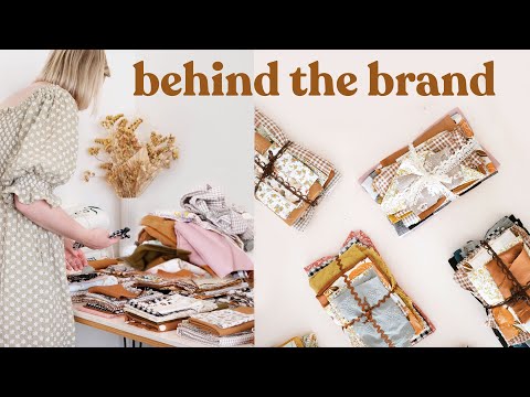 BTS do My Sewing Pattern Business (Black Friday Week) + Fabricação de novos produtos! | ATRÁS DA MARCA #29