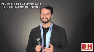 Video thumbnail for Zoom H1 Handy Recorder by B&H Photo Video Pro Audio