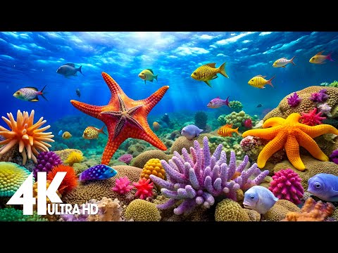 [NEW] 11H Stunning 4K Underwater Wonders - Relaxing Music | Coral Reefs,Fish,and Diverse Marine Life
