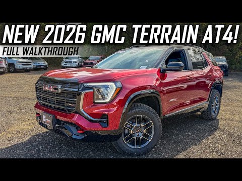 Thumbnail for New 2026 GMC Terrain AT4 | Full Interior & Exterior Walkaround! by GMC Terrain