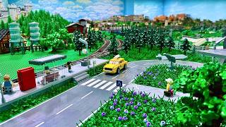 מעל 10,000 לבנים של LEGO: מסילות רכבת מחוברות לשדה התעופה!