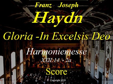 Haydn, Harmoniemesse, Hob. XXII:14,  2a.Gloria-In Excelsis Deo - Score