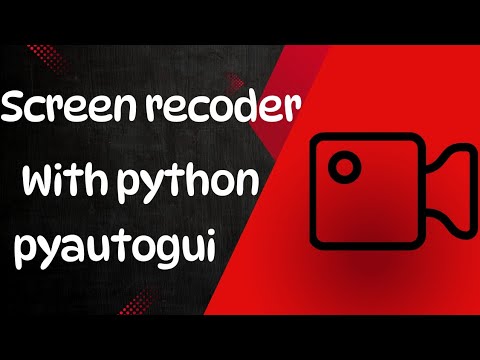 How To Create A Screen Recorder In Python Step By Step Tutorial Python Programming