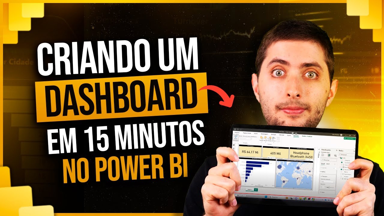 ⏱️Criando um Dashboard em 15 Minutos no Power BI