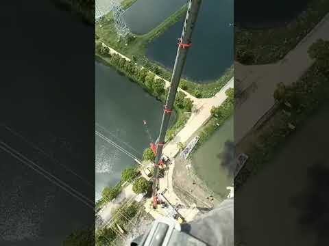 Longest crane on the planet || Biggest crane in the world || Tallest crane in the World #cranevideo