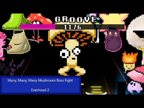 Many Many Many Mushrooms Boss Fight - Everhood 2
