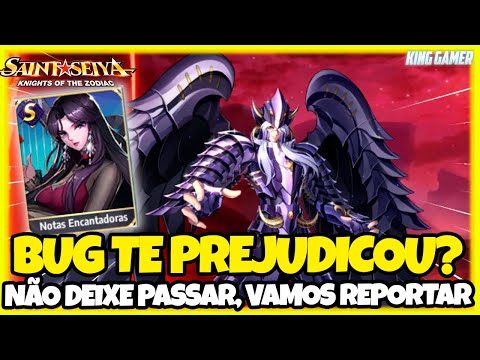 ACONTECEU UM BUG E VC NEM PERCEBEU, SE TE PREJUDICOU VAMOS REPORTAR  // Saint Seiya Awakening