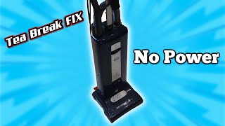 Fixing a SEBO Vacuum Cleaner with No Power