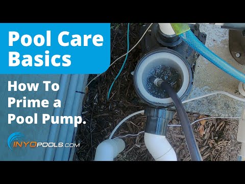 How To Prime a Pool Pump