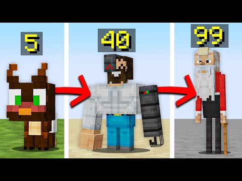 Minecraft, But At Different Ages...