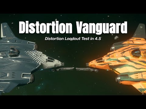 Bespoke Distortion Weapon Test For The Vanguards & Distortion Combat In Alpha 4.5 | Star Citizen
