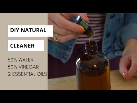 DIY Natural All-Purpose Cleaner with Essential Oils