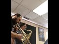 Daniel Schnyder- Beep Hop Bass Trombone and Tenor Saxophone Duet